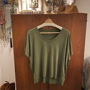 GAP Rayon Luxe Short Sleeve Shirt XL